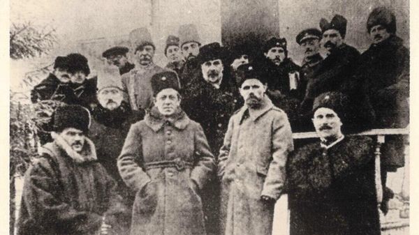Симон Петлюра и Михаил Омельянович-Павленко, 1918 год