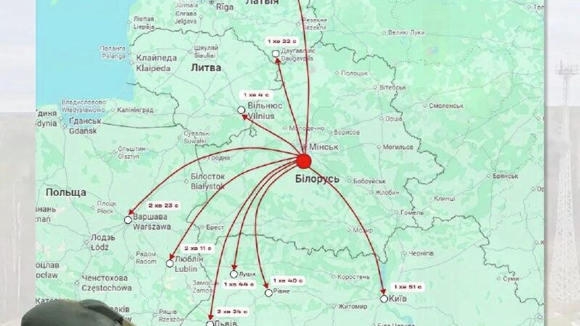 ‼ «Орешник» из Белоруссии до Киева теперь может долететь за 1 мин 51 сек, — Telegraf ‼ «Орешник» из Белоруссии до Киева теперь может долететь за 1 мин 51 сек, — Telegraf - РИА Новости, 1920, 18.12.2025