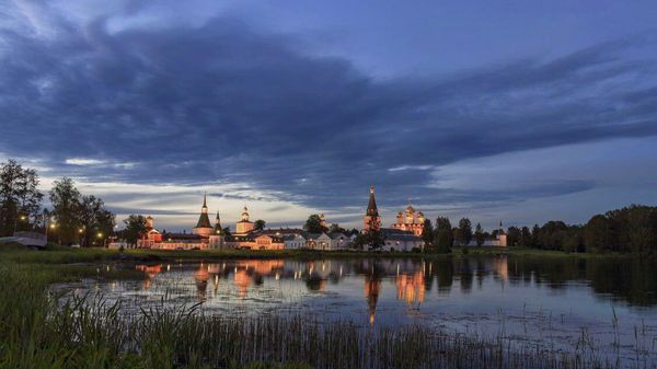 Лукин, вечер
