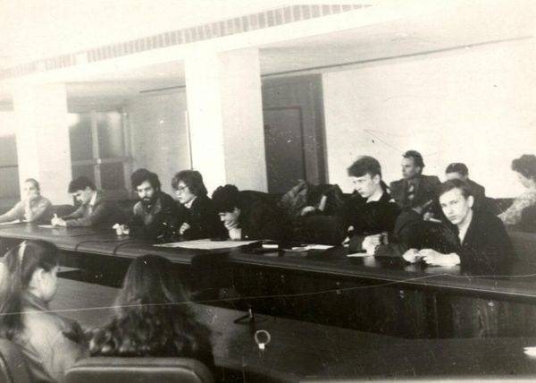 Участники II сбора Политического лицея. Третий слева - К. Сумнительный Участники II сбора Политического лицея. Третий слева - К. Сумнительный