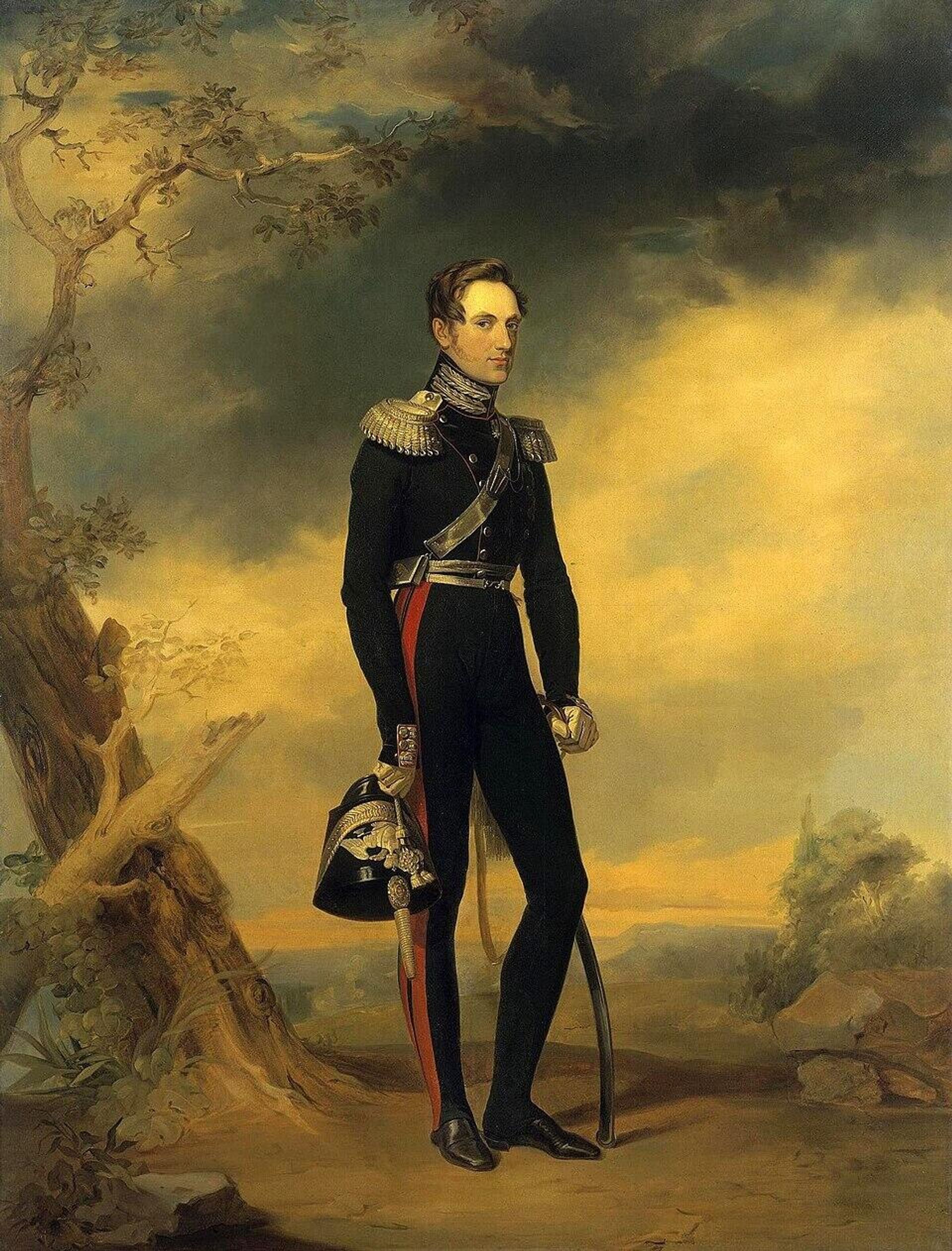 Джордж Доу Портрет великого князя Николая Павловича, 1821 год Джордж Доу Портрет великого князя Николая Павловича, 1821 год - РИА Новости, 1920, 20.12.2025