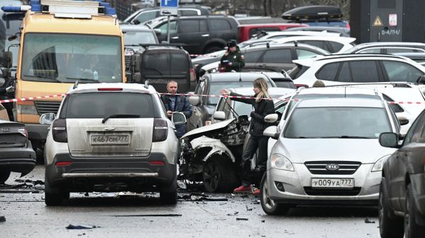 На юге Москвы взорвался автомобиль