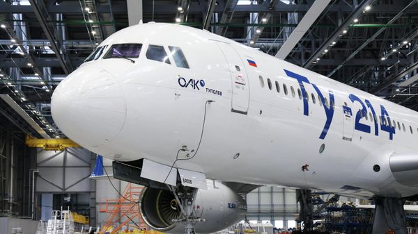 Самолет Ту-214 получил свидетельство об одобрении главного изменения типовой конструкции