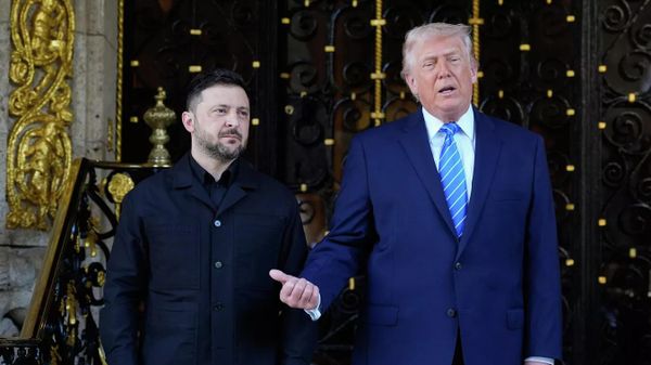 Встреча Владимира Зеленского и Дональда Трампа в Майами