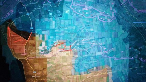 Российские войска продолжают наступление на западном фланге Запорожской области