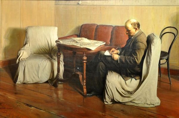 Исаак Бродский В.И. Ленин в Смольном, 1930 год. ГТГ 