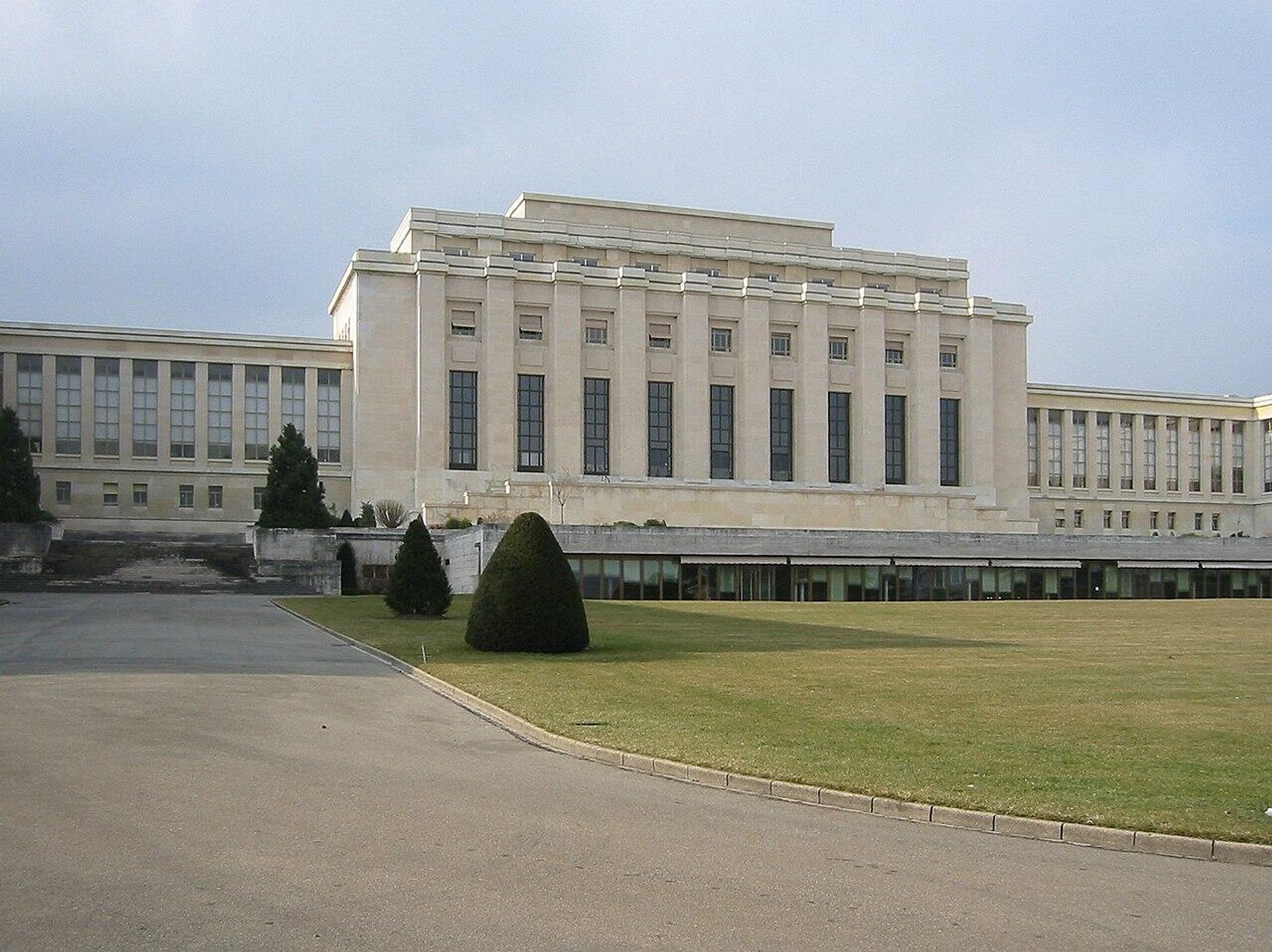 Дворец наций в Женеве Дворец наций в Женеве - РИА Новости, 1920, 10.01.2026