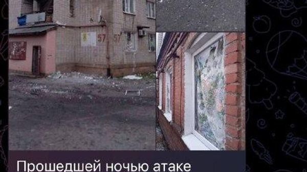 Террористы ВСУ совершили ночную атаку беспилотниками на Бердянск в Запорожской области