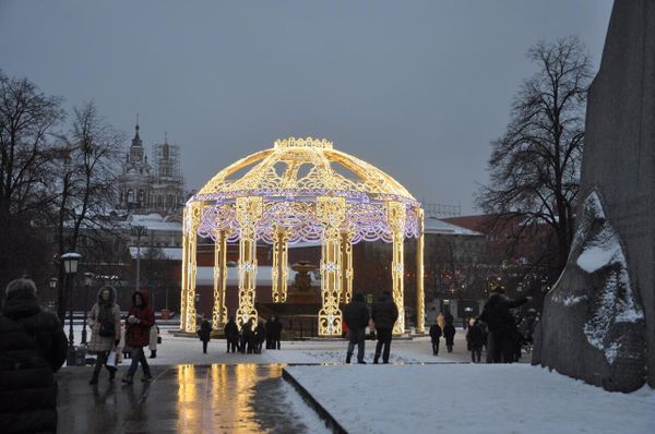 Новогодняя Москва