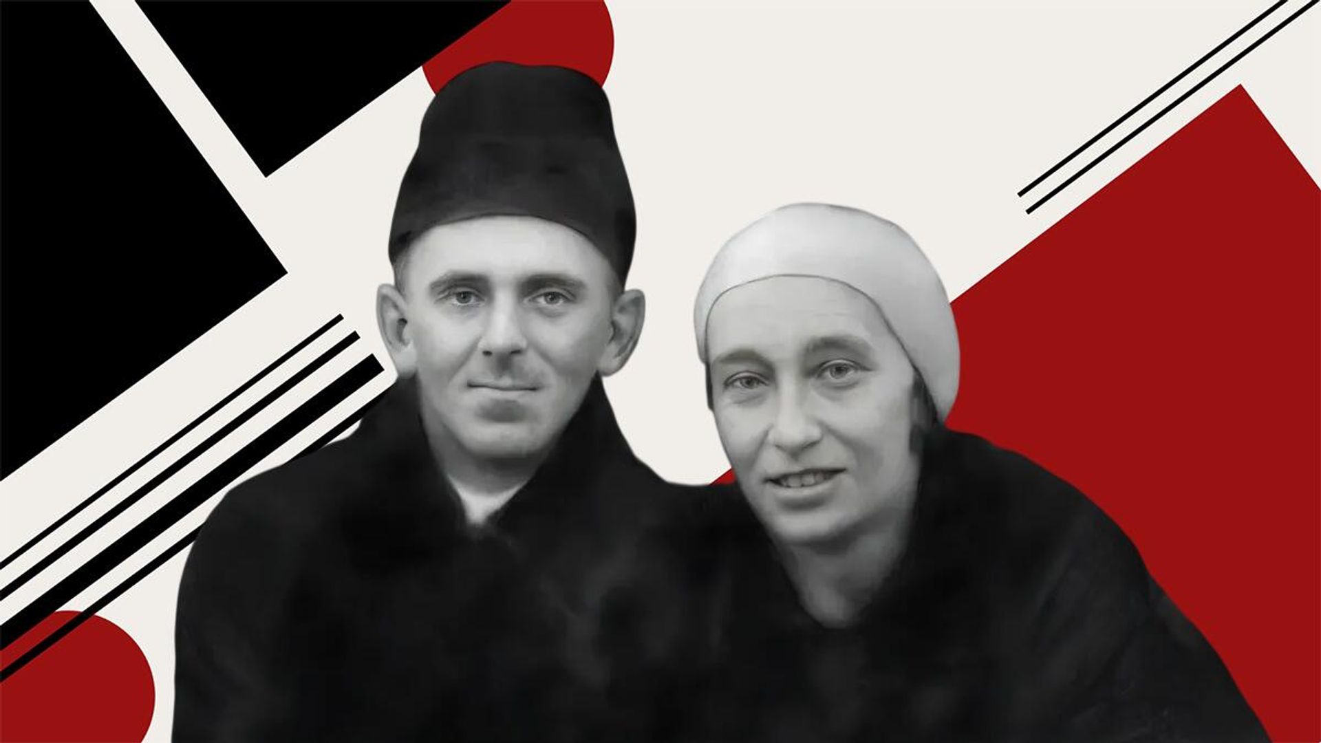 Осип Мандельштам и Надежда Хазина - РИА Новости, 1920, 14.01.2026