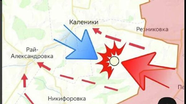 ВС РФ продолжают наступление на Славянском направлении ВС РФ продолжают наступление на Славянском направлении