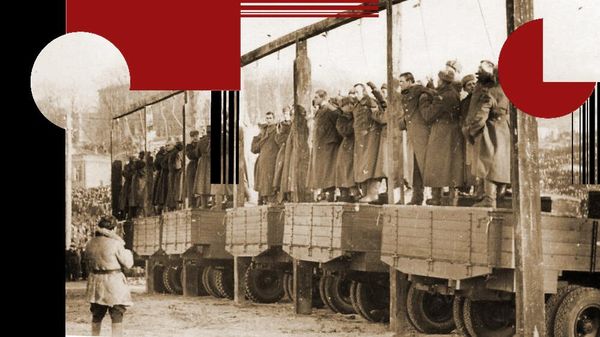 Казнь нацистских военных преступников в Киеве, 1946 год 