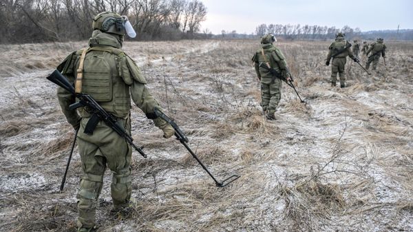 Работа инженерных войск в зоне СВО