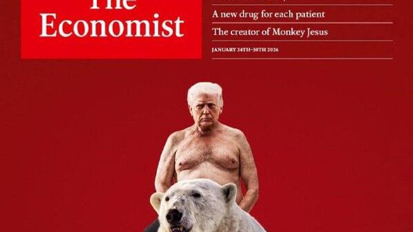 The Economist опубликовал свою новую обложку, посвящённую претензиям США на Гренландию The Economist опубликовал свою новую обложку, посвящённую претензиям США на Гренландию