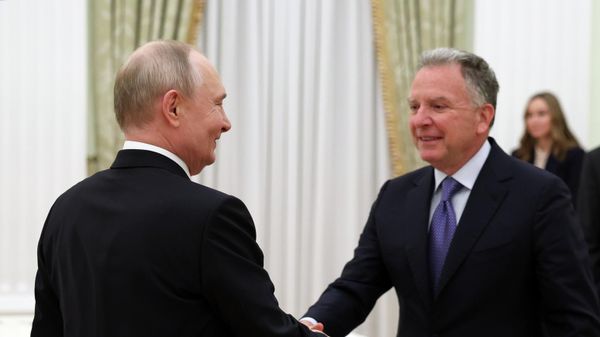 Встреча президента Владимира Путина и спецпосланника президента США Стивена Уиткоффа