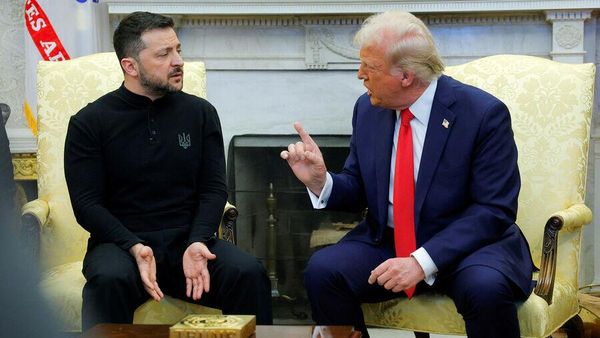 Зеленский в поло и Трамп