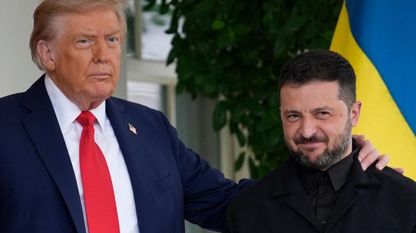 Трамп и Зеленский