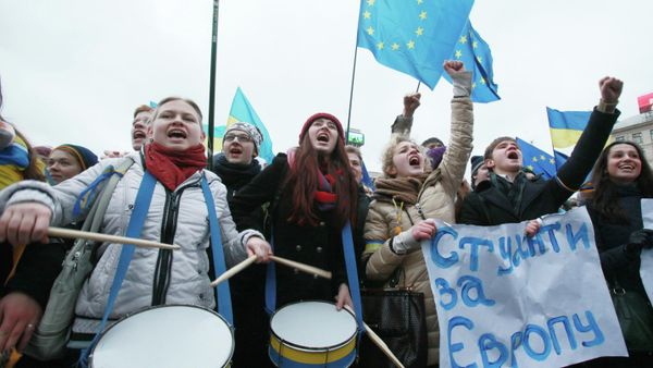 Ситуация на Украине в связи с вопросом евроинтеграции