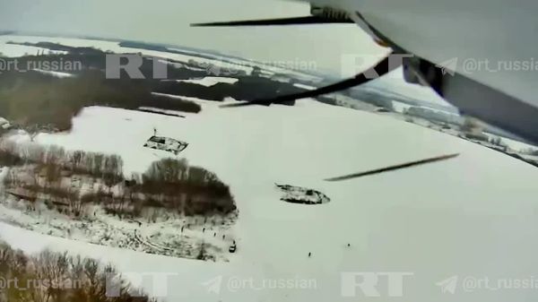 В распоряжении RT оказалось видео поражения, предварительно, американского истребителя F-16 В распоряжении RT оказалось видео поражения, предварительно, американского истребителя F-16