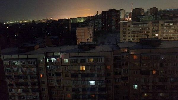 Появляются новые кадры блэкаута в Белгороде