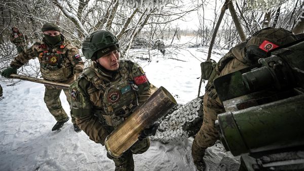 Боевая работа артиллерии спецназа Ахмат МО РФ на Сумском направлении