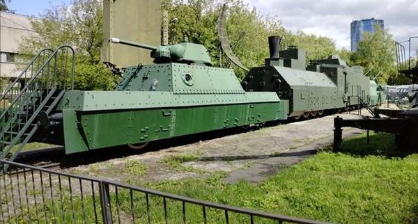 Бронепоезд БП-43 в экспозиции Центрального музея Вооружённых Сил России. Фото из социальных сетей Бронепоезд БП-43 в экспозиции Центрального музея Вооружённых Сил России. Фото из социальных сетей