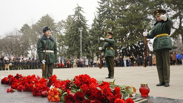 Празднование Дня защитника Отечества в городах России