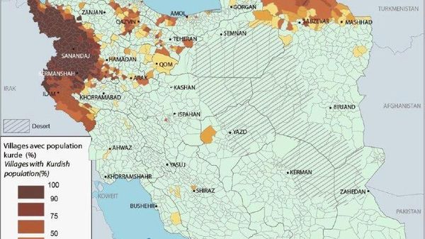 Курдские силы из Ирака начали наземное наступление в Иран против иранских властей