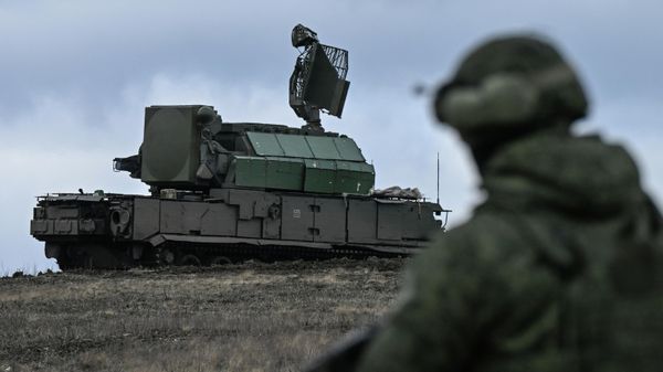 Боевое дежурство ЗРК Тор-М1 группировки войск Центр на Красноармейском направлении СВО