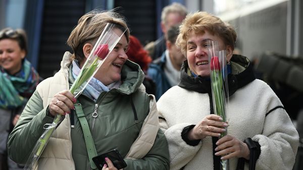 Празднование Международного женского дня в России