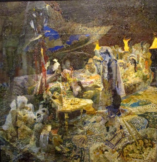 Михаил Врубель Восточная сказка, 1886 год. Киевский музей русского искусства Михаил Врубель Восточная сказка, 1886 год. Киевский музей русского искусства