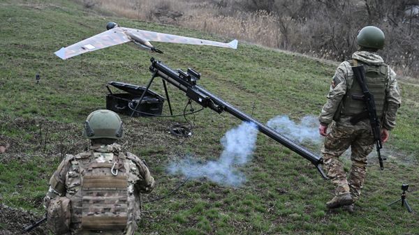 Боевая работа расчета БПЛА ZALA Z-16 группировки войск Центр на Добропольском направлении СВО