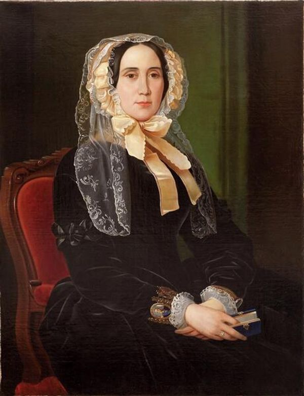 Сергей Зарянко Портрет Ю.М. Грейг. Середина XIX в.