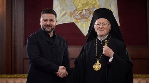 Константинопольский патриарх Варфоломей и Зеленский
