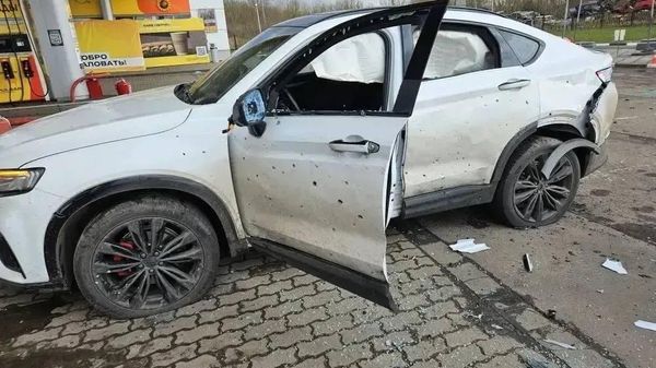 Атака на АЗС в городе Льгов