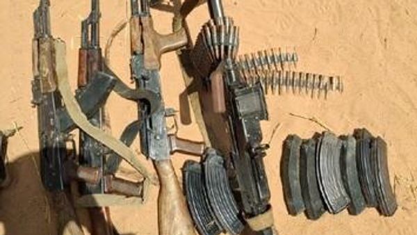 военные трофеи, захваченные у террористов в Мали