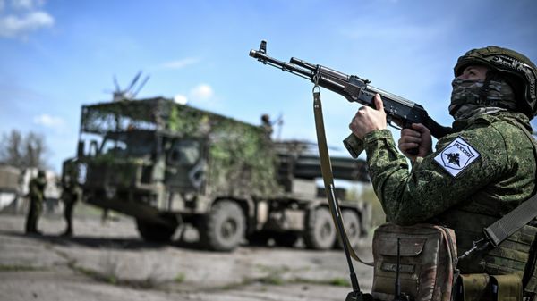 Боевая работа артиллеристов группировки войск Запад на Купянском участке фронта
