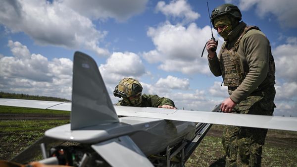 Боевая работа расчета БПЛА группировки войск Центр на Добропольском направлении СВО