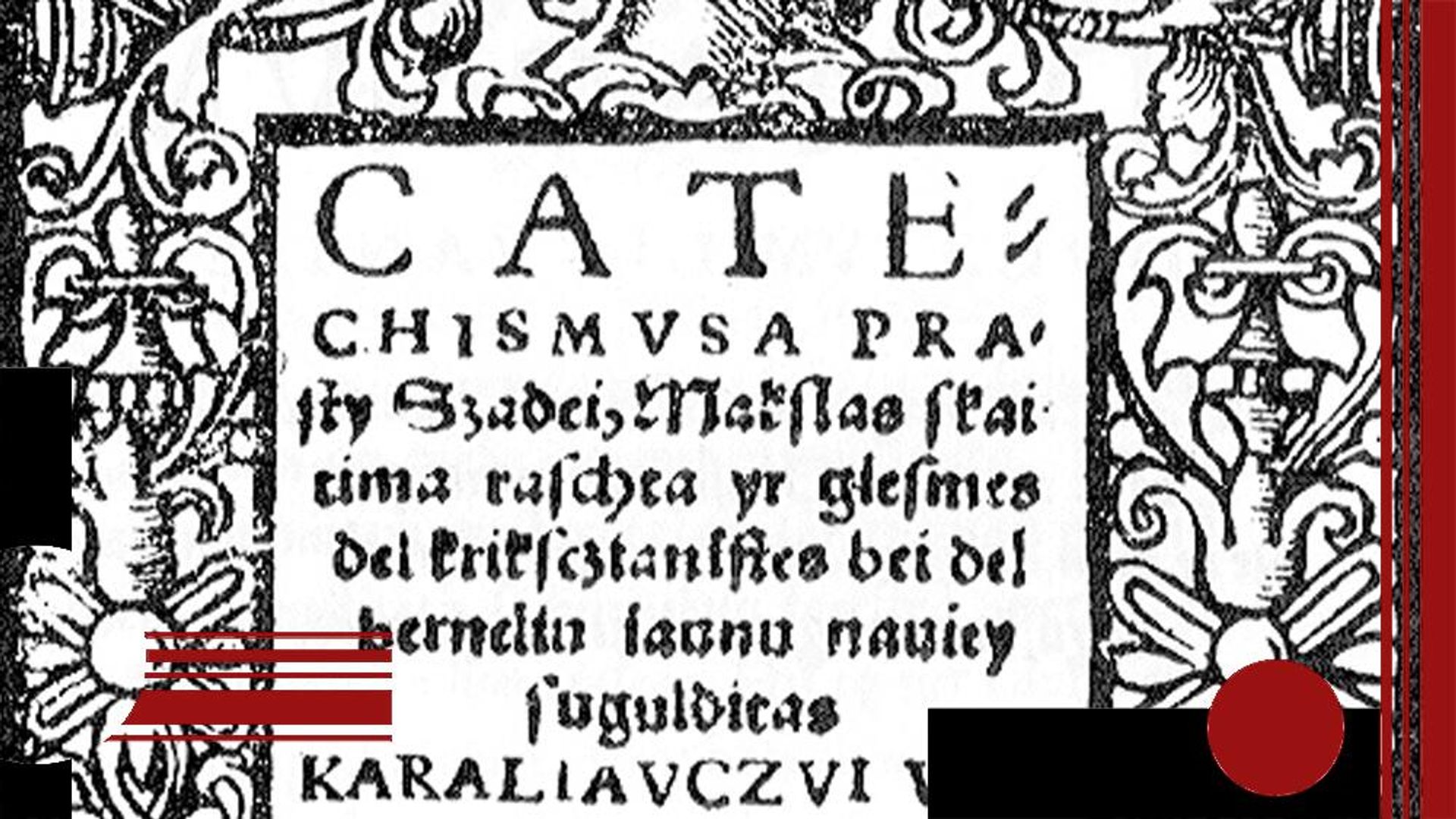 Первая книга на литовском языке, составленная Мартином Мажвидасом в 1547 году Первая книга на литовском языке, составленная Мартином Мажвидасом в 1547 году - РИА Новости, 1920, 07.05.2026