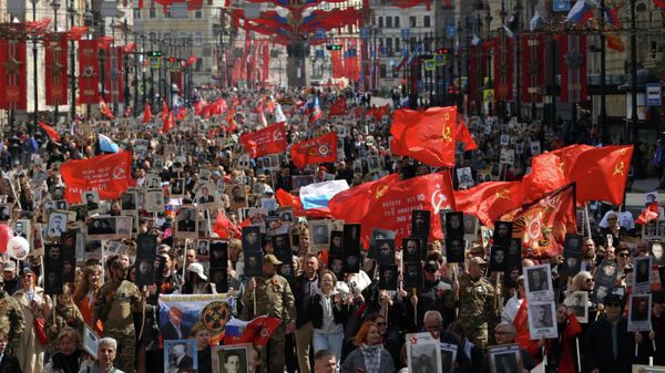 Акция Бессмертный полк в регионах