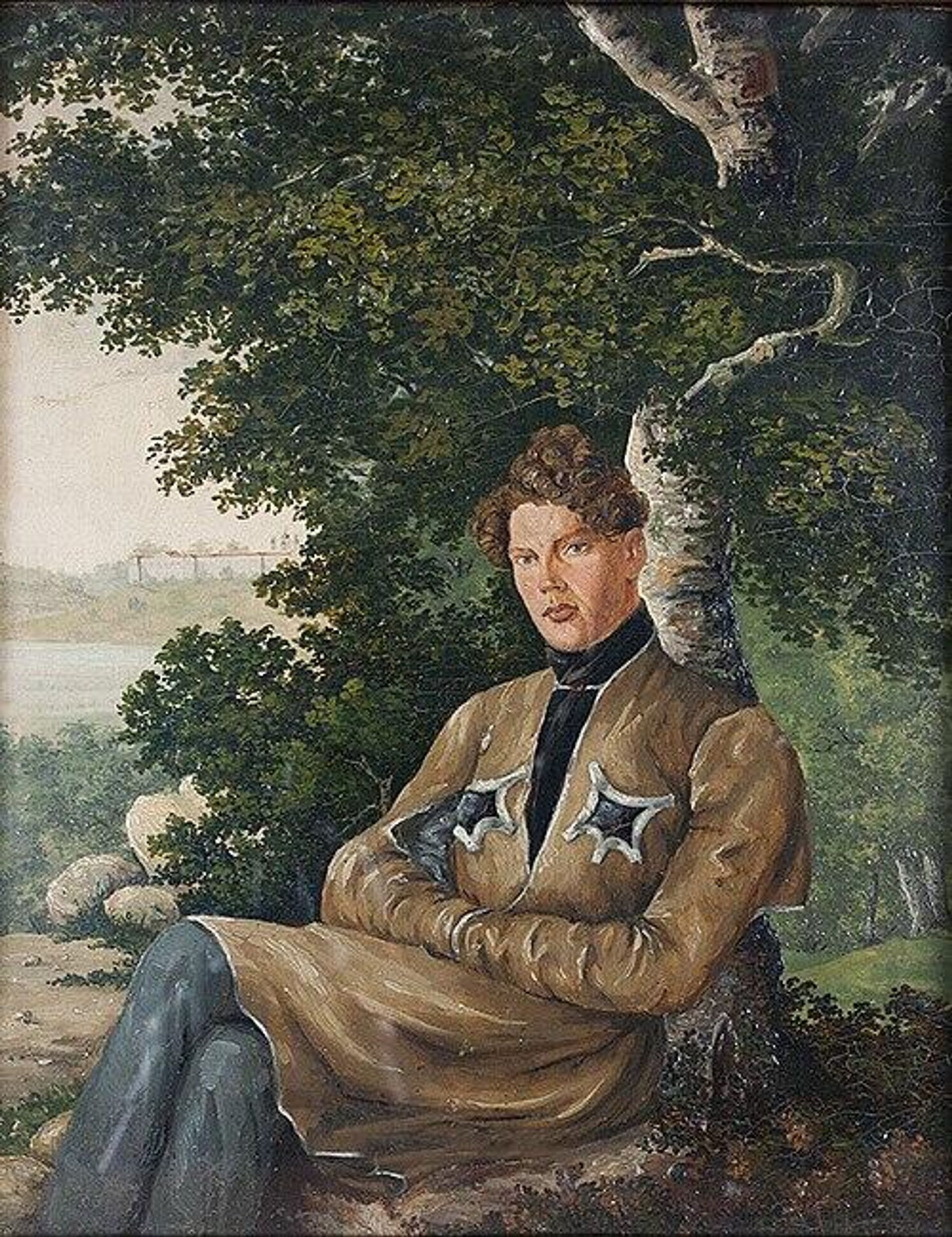Михаил Лермонтов Портрет Андрея Николаевича Муравьёва, 1835–37 годы - РИА Новости, 1920, 11.05.2026