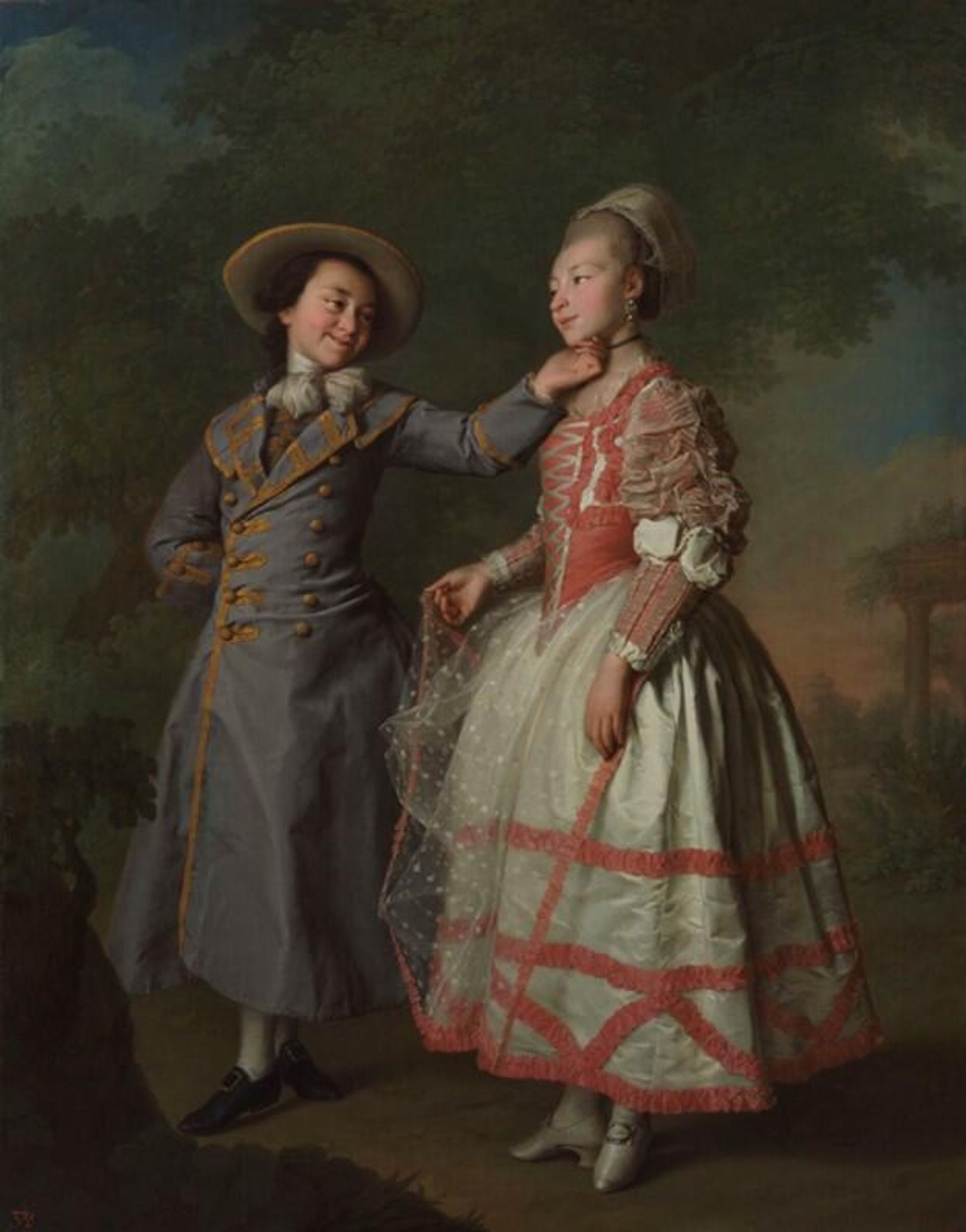 Дмитрий Левицкий Портрет Е.Н. Хрущовой и Е.Н. Хованской, 1773 год, ГРМ Дмитрий Левицкий Портрет Е.Н. Хрущовой и Е.Н. Хованской, 1773 год, ГРМ - РИА Новости, 1920, 19.05.2026