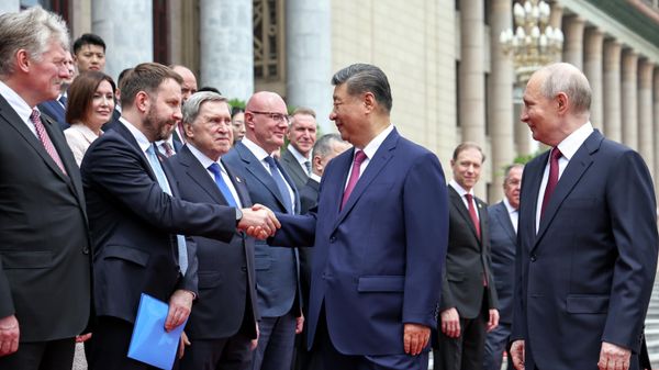 Официальный визит президента РФ Владимира Путина в Пекин