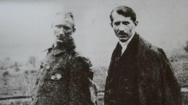 Андрей Мельник и Евгений Коновалец. Вена, 1921 год