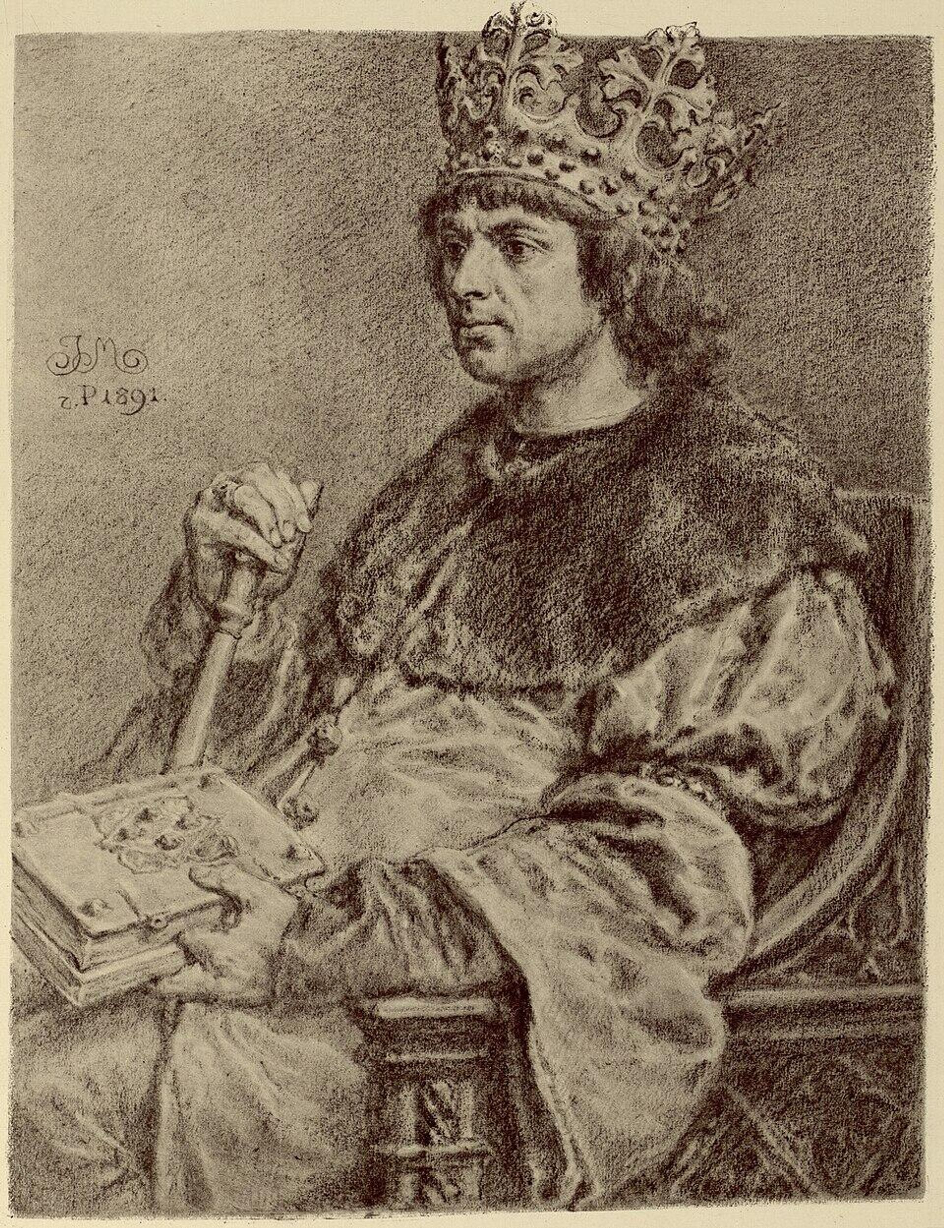 Ян Матейко Александр Ягеллончик, 1891 год Ян Матейко Александр Ягеллончик, 1891 год - РИА Новости, 1920, 10.06.2026