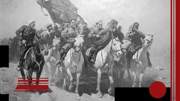Митрофан Греков Трубачи Первой конной армии, 1934, ГТГ