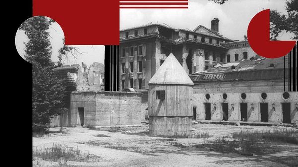 Вход в Фюрербункер, 1947 год
