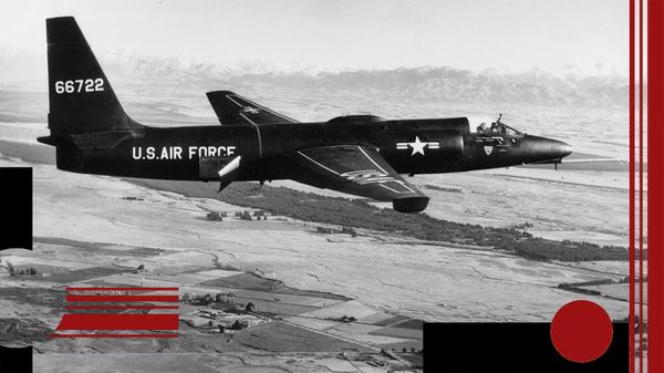 Lockheed U-2A Dragon Lady. 1955-56 год