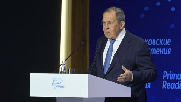 Глава МИД РФ С. Лавров выступил на форуме Примаковские чтения