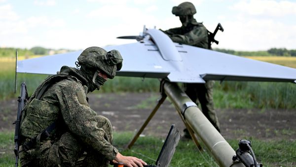 Боевая работа расчета БПЛА БМ-70 группировки войск Центр на Добропольском направлении СВО